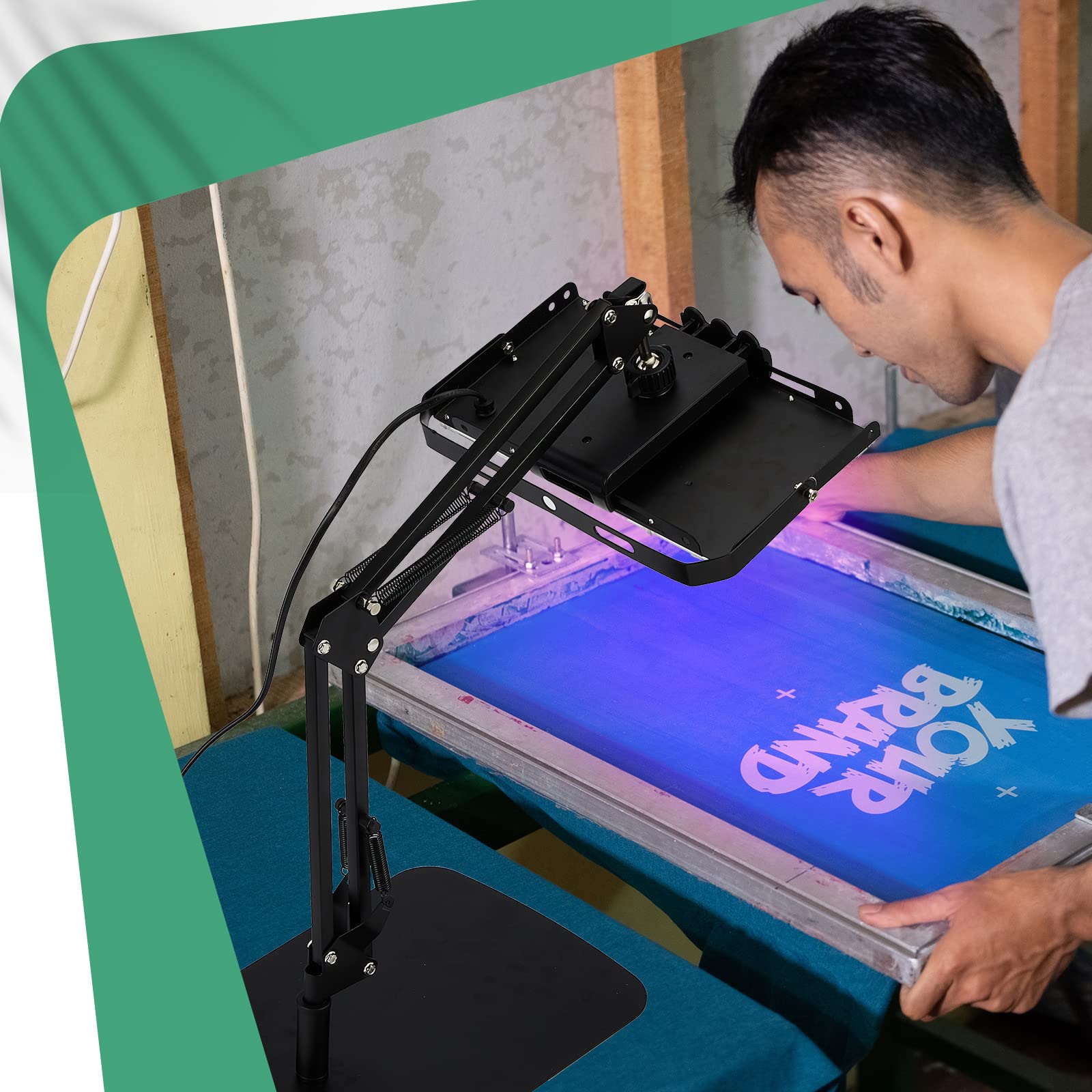 50W LED Exposure Unit Kit UV Screen Printing Light Screen Printing